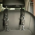 thumbnail image 4 of 1eatherCar Seat Back Hook Quick Installation Multipurpose Organizers for Home and Vehicle Use, 4 of 11