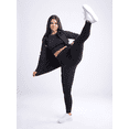 thumbnail image 5 of Athletic Fitted Zip-Up Hoodie Jacket with Pockets, 5 of 29