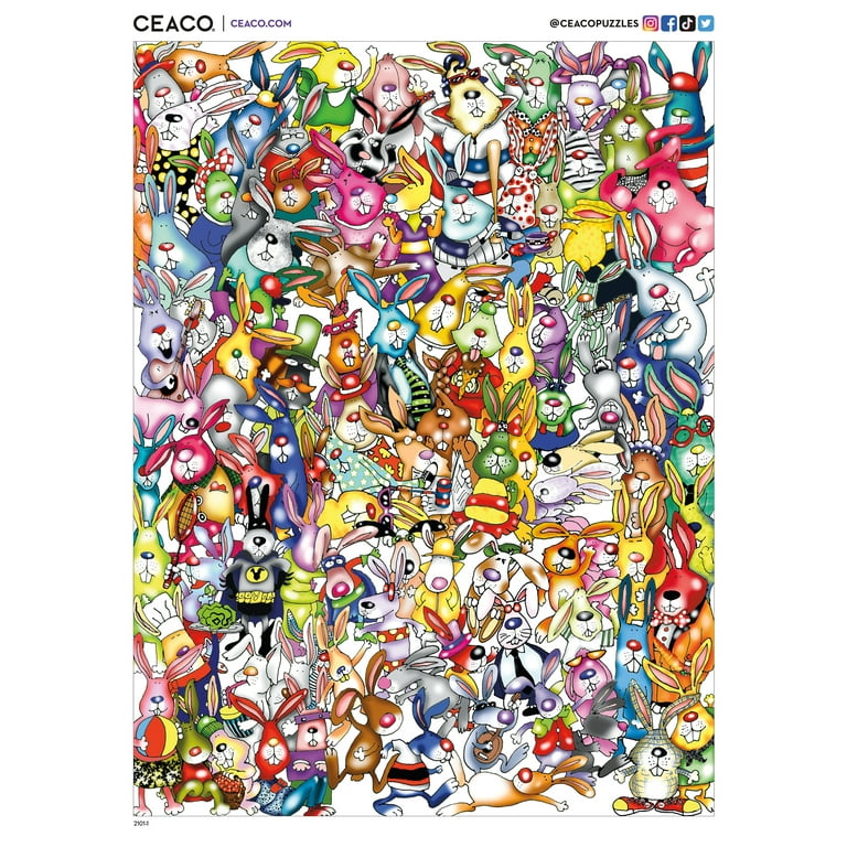 Ceaco - One Hundred And One - One Hundred Rabbits And A Ceaco - One Hundred And One - One Hundred Rabbits And A