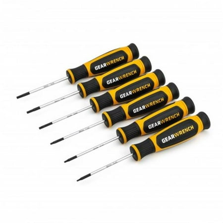 

Torx Mini Dual Material Screwdriver Set - Pack of 6