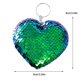 thumbnail image 3 of Llaveros para mujer, llavero de billetera, llavero de auto, llavero lindo, llavero en forma de corazón, llavero de lentejuelas reflectantes de doble cara, accesorios para bolsos, llavero de amor, acce, 3 of 5
