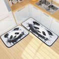 thumbnail image 7 of Coolnut Kitchen Rugs 2 Piece Waterproof Non Slip Kitchen Mat Panda Kitchen Rug Set for Sink Office Kitchen Cafe, 19.7"x47.2"+19.7"x27.6" Home Decor Gifts, 7 of 7