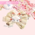 thumbnail image 4 of 3Pcs Doll Clothes Sets - Handmade Japanese Kimono Outfit for Dolls 15cm/17cm, Headwear & Dress & Belt with Bow, Cute Clothing Sets, 4 of 6