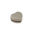 thumbnail image 2 of Amaiiu PU Heart Jewelry Organizer Large Capacity Zipper Storage Box Earring Necklace Rings Ear Studs Portable Holder for Champagne, 2 of 10