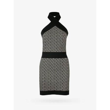 

BALMAIN DRESS WOMAN Black DRESSES