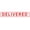 Red, variant on Printtoo Delivered Self Inking Rubber Stamp Pre-Inked Office Stamp- Home Office Business Stationery, Black- 42 x 9 mm
