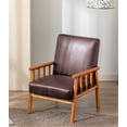 thumbnail image 2 of Uspridefurniture Dube 25'' Wide Accent Armchair,Brown, 2 of 5