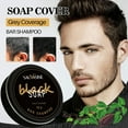 thumbnail image 1 of Fiudx Jabón para Oscurecer El Cabello, Barra Natural para Cubrir Canas, Restaura El Color Juvenil Del Cabello, Nutre y Estimula El Cuero Cabelludo, La Barba y Las Cejas. Producto Esencial para El Cui, 1 of 6