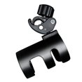 thumbnail image 3 of RENACLIPY Durable Black Trolley Bottle Shelf for Storage Use Bottle PP Material Lightweight Design, 3 of 8