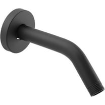 GCASLK-Matte Black Shower Arm Extender,shower Head Extension Pipe 304 Stainless Steel for Fixed Shower Head & Handheld Showerhead