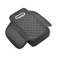 thumbnail image 3 of Reposabrazos de coche genérico, cojín, almohada, caja de pañuelos, consola central universal Negro, 3 of 5