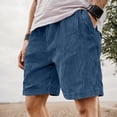 thumbnail image 1 of Shorts Décontractés en Velours Côtelé Rétro avec Logo Brodé et Cordon de Serrage Ajustable pour un Confort Quotidien et un Style Moderne, 1 of 4