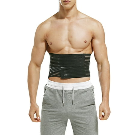 

Men Women Abdomen Belt Home Body Shaper Waist Trainer Fitness Back Support Belly