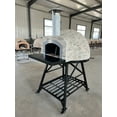 Tiled Cement Outdoor Pizza Oven / Clay Wood Fired Pizza Ovens with