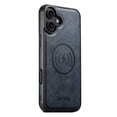 thumbnail image 6 of Dteck Magnetic Wallet Case for iPhone 16, Shockproof PU Leather TPU Wireless Charging Card & Cash Slots Anti-Scratch Rugged Protection Case, Blue, 6 of 12
