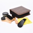 thumbnail image 6 of 8PC Shoe Shine Care Kit Black & Neutral Shinning Brush Set for Boots Shoes Sneakers, 6 of 6