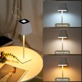 thumbnail image 3 of Lámpara de Mesa de Metal Recargable de 2000 MAh Diseño Dividido Amplia Aplicación Duradera y Estable 4010 Cuentas LED Fácil Operación con Control Táctil para Dormitorio ANGGREK  Otros, 3 of 8