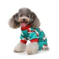 thumbnail image 2 of Billuyoard Patrón navideño ABRIGO SUÉTER SUDADERA CON CAPUCHA DISFRAZ ROPA MASCOTA PERRO PERRITO GATO ROPA Ropa para mascotas SG, 2 of 6