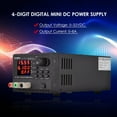 thumbnail image 4 of 32V 6A DC Voltage-stabilized Source  Regulated Power Supply 4-Digit Digital Stabilized Voltage Supply with Memory & Timing Function OVP OCP Safety Protection, 4 of 7