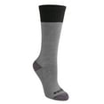 thumbnail image 2 of Genuine Dickies Women's Charcoal Fiber Color Block Thermal Crew Socks, 2-Pack, 2 of 4