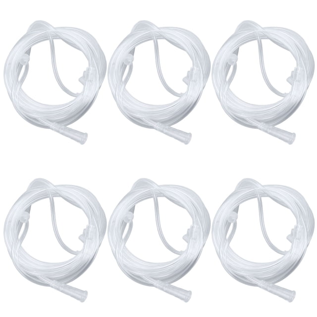Cánula de oxígeno, 6 piezas de cánula nasal desechable, cánula nasal, accesorio de terapia de oxígeno, diseño de clase mundial Jadeshay A
