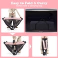 thumbnail image 3 of INFANS 3 in 1 Pack and Play, Portable Travel Baby Crib Bassinet with Detachable Mattress, Newborn Changing Table, Foldable Playpen with Carry Bag and 2 Wheels, 3 of 6