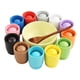 thumbnail image 3 of Bolas de en vasos, juguetes Montessori para niños pequeños de 1 año en adelante, juego de combinación de madera para niños en edad preescolar, 3 of 9