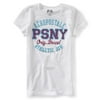 Aeropostale Girls Glitter Psny Athletic Div. Embellished T-Shirt