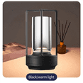 thumbnail image 4 of 2X 2600MAh Rechargeable LED Table Lamp Modern Touch Adjustment Table Lamp for Bedroom Restaurant Decoration Light Gold, 4 of 6
