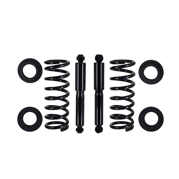 Pair of 2 Rear Air Spring to Coil Spring Conversion Kit For 2004-2010 Infiniti QX56
