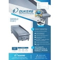 thumbnail image 2 of Dukers DCGM12 12&ldquo; Griddle - 1 Burner, 2 of 3