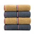 thumbnail image 5 of Toallas de mano de lujo, algodón, secado rápido, toallas de baño suaves y absorbentes, paquete de 4, 5 of 5