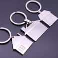 thumbnail image 2 of unbranded House Keychain De Metal Plateado Como Regalo Creativo Y Llavero Con Colgante, 2 of 8