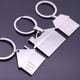 thumbnail image 2 of unbranded Llavero En De Casa De Metal Plateado Para Uso Diario Y Regalos Especiales, 2 of 8