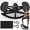 Black, variant on Kdymod Lateral Rocking Fitness Stepper, Low Impact Portable Exercise Stepper, Workout Machine, Rock Stepper Machine with Digital Monitor/Resistance Bands