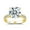 Yellow Gold, variant on BAGUTTA PAVONE 0.5CT Moissanite Engagement Rings for Women,Women's Solitaire Engagement Moissanite Promise Rings 925S Silver with 18K Yellow Gold Plated,Wedding Ring Size 7