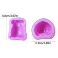 thumbnail image 3 of Yammee Bakings Molds Fondants Molds Silicone Candy Molds Cute Hamster Shape Dessert Molds, 3 of 14