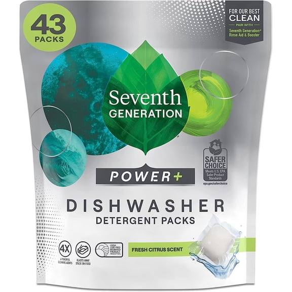 SAMSUNG  Dishwasher Detergent Packs, Fragrance Free, 73 Count