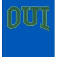 thumbnail image 2 of French Oui Adult Blue Long Sleeve Hoodie-Medium, 2 of 6