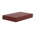 thumbnail image 2 of Runquan Bolster Pillow Comfort Sponge PU Leather Soft Square Pad for Back Legs Ankle 50cmx30cmx7cm, 2 of 8