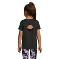 thumbnail image 5 of Athletic Works Girls Short Sleeve Active Cutout Tee, Sizes 4-18 & Plus, 5 of 5