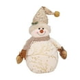 thumbnail image 3 of Figura de muñeco de de Navidad, adornos de felpa corta para ventana, decoración comercial de vacaciones para interiores y 19cmx26cmx50cm Colco Muñeco de nieve, 3 of 8