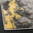 thumbnail image 4 of SAFAVIEH Adirondack Ladonna Abstract Runner Rug, Grey/Yellow, 2'6" x 8', 4 of 7