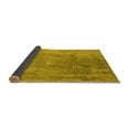 thumbnail image 2 of Ahgly Company Indoor Square Oriental Yellow Industrial Area Rugs, 6' Square, 2 of 4