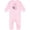 AD-Pink, variant on Pink Ladybug 1st Birthday Baby Romper Coveralls