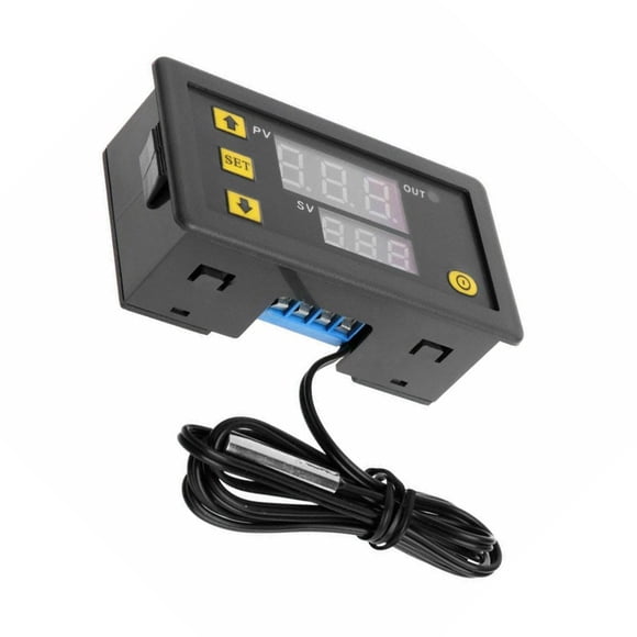 Langgg W3230 Temperature Controller Adjustable Meter Regulator Heating Waterproof Switch LED Digital Thermostat Cooling AC110V-220V