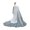 White, variant on Long Cathedral Bridal Veils Soft Double Layer 300cm Elegant Train Lightweight Tulle for Wedding Ceremonies