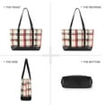 thumbnail image 6 of FORMRS Laptop Tote Bag for Women with 15.6" Computer Compartments Handbag, Red Tartan, 6 of 7