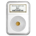 thumbnail image 1 of 1856 BG-311 Liberty Octagonal 50 Cent Gold MS-61 NGC, 1 of 3