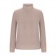 thumbnail image 4 of Suéter de cuello alto de moda para mujer, color sólido, cuello alto, manga larga, suéter casual de otoño, blusa de poliéster para mujer, 4 of 6